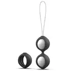 B Swish - BFit Classic Flex Black 28g. Czarne kulki gejszy z ruchomymi kulkami wewnątrz. Trening mięśni kegla połączony z przyjemnością przy każdym ruchu.
