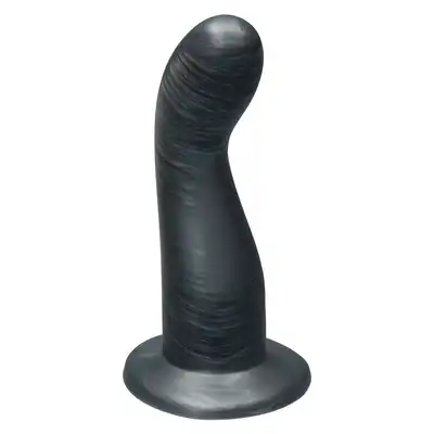 Ylva &amp; Dite - Leda Silver Grey Dildo - srebrzyste dildo wykonane z gładkiego silikonu premium