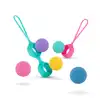 PMV20 - Vito Kegel Ball Set. Kolorowy progresywny zestaw treningowy kulek gejszy. Super jakość