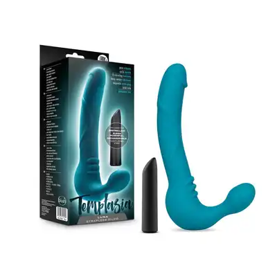 Temptasia - Luna Strap-on. Wibrujący Strap-on dla dwojga. Podwójna stymulacja dla podwójnej rozkoszy