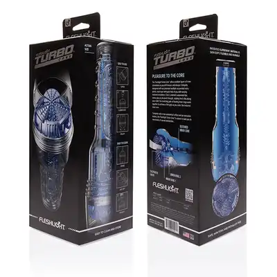 Fleshlight - Turbo Core. Super realistyczny, wielowarstwowy masturbator klasy premium. Wstrząsający stymulator seksu oralnego