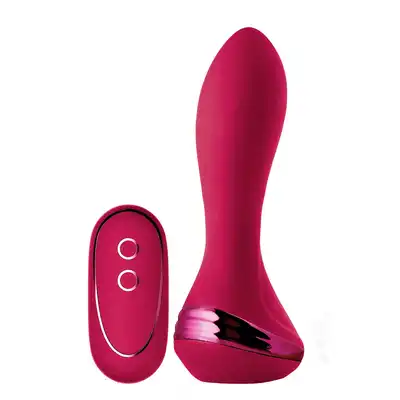 Sparkling - Anal Plug Isabella - nowoczesny, plug analny z wibracjami i funkcją pompowania. Niesamowita rozkosz z zabaw analnych
