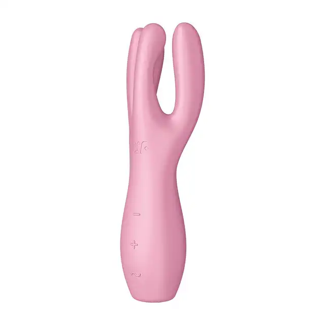 Satisfyer - Threesome 3 Pink. Innowacja wśród stymulatorów łechtaczki. Trzy stymulujące ramiona, personalizacja doznań.