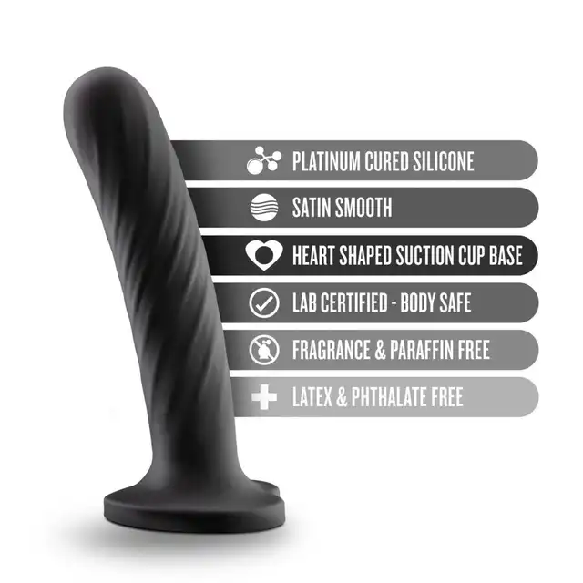 Temptasia - Twist Dildo L. Duże spiralne dildo analne. Poczuj zakręconą moc analnej rozkoszy