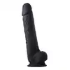 REAL LOVE DUAL DENSITY XXL DILDO 15INCH Black