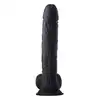 REAL LOVE DUAL DENSITY XXL DILDO 15INCH Black