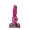 Kiotos Monstar - Dildo Beast 43. Dildo z nietypową przyssawką w stylu wielkiego członka psa. Poczuj w sobie zwierzęcą dzikość