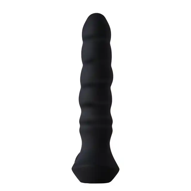 Dark Desires - Regina. Sztywny wibrator analny z obrotowymi kulkami w konstrukcji. Podwójna stymulacja analna zapewnia orgazmy o jakich zawsze marzyłeś