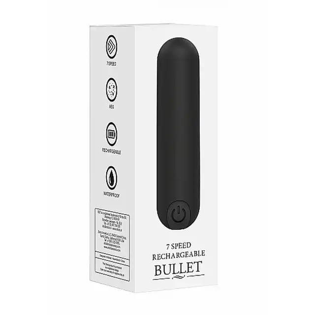 Be Good Tonight - Bullet 10 Speed Rechargeable Black - mini bullet. Mocny i cichy