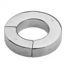 Malesation - Magnetic Cock Ring. Niezwykły pierścień erekcyjny ze stali nierdzewnej. Ring z magnetycznym zamknięciem. Tego jeszcze nie próbowałeś