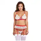 Baci - Always On Call Nurse 3PC Set - trzyczęściowy zestaw niegrzecznej i seksownej pielęgniarki