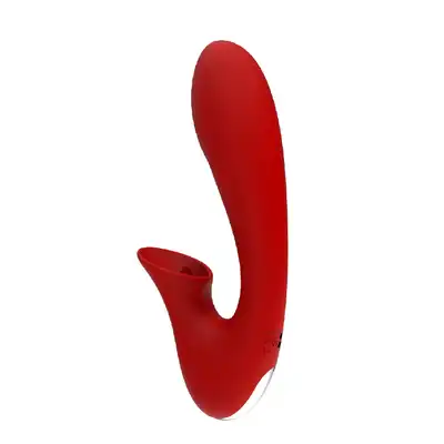 Red Revolution - Iris - wibrator do perfekcyjnej stymulacji punktu G oraz unikatowy języczek, aby pobudzić łechtaczkę 