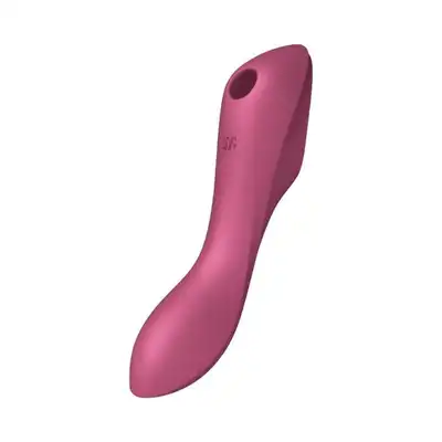 Satisfyer - Curvy Trinity 3. Wibrator łechtaczkowy, ciśnieniowy i punktu G. Wibrator idealny, trzy urządzenia w jednym produkcie