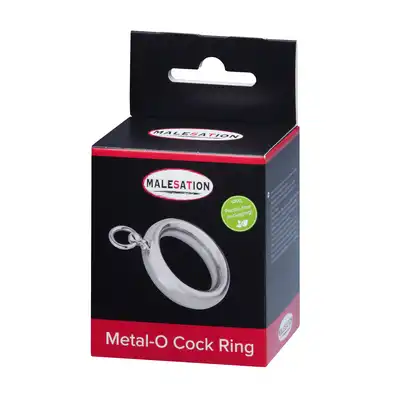 Malesation - Metal-O Cock Ring. Pierścień erekcyjny ze stali nierdzewnej. Podaruj sobie niepowtarzalny ring na penisa z wyjątkowego materiału.