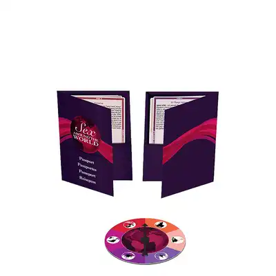 Kheper Games - Sex Around The World. Karciana gra dla par. Poznaj kulturę seksu i wykonuj erotyczne zadania z całego świata