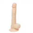 NMC - G-Girl Style 8". Realistyczne dildo z mocną przyssawką. Dildo waginalno-analne. 16cm realnej przyjemności