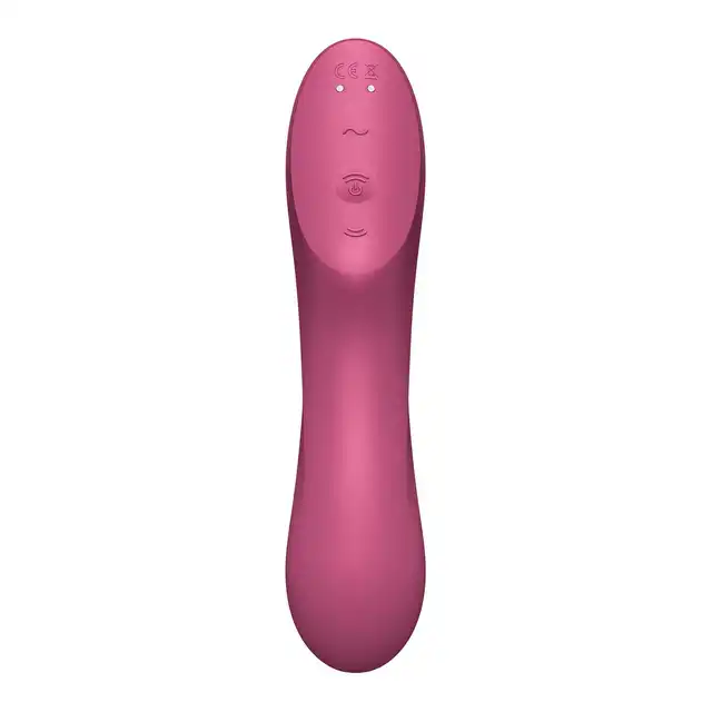 Satisfyer - Curvy Trinity 3. Wibrator łechtaczkowy, ciśnieniowy i punktu G. Wibrator idealny, trzy urządzenia w jednym produkcie