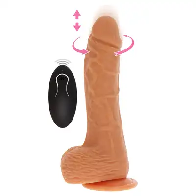 Get Real Naked - Up&amp;Down Rotating USB. Innowacyjny wibrator z ruchem góra-dól oraz rotacją. Sterowany na pilota