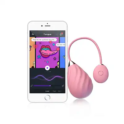 Magic Motion - Magic Sundae. Wibrujące jajeczko kontrolowane za pomocą aplikacji na telefon. Przekaż kontrolę nad własną rozkoszą swojemu partnerowi.