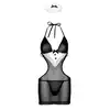 Daring - French Maid Roleplay Set S/M. Kostium francuskiej pokojówki z kuszącymi wycięciami na biodrach