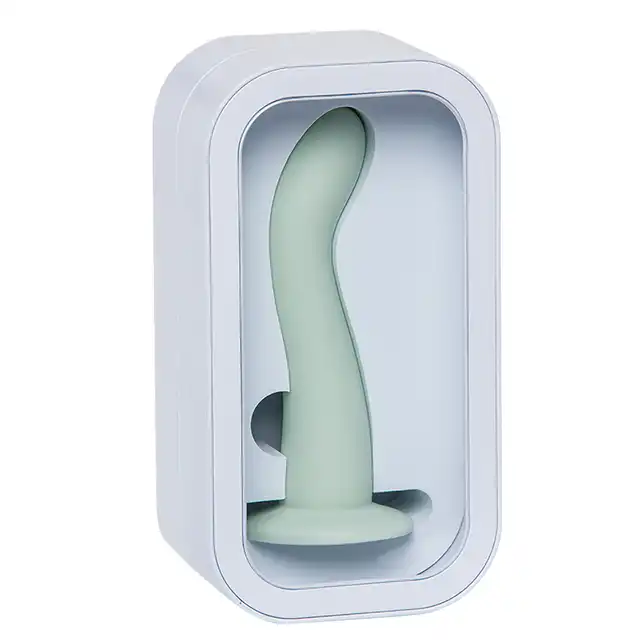 Ylva &amp; Dite - Swan Sage Dildo - pistacjowe dildo w kształcie łabędzia, wykonane z gładkiego silikonu premium