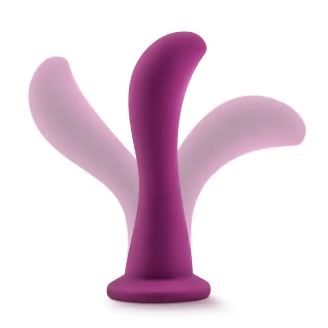 Temptasia - Bellatrix Dildo. Dildo analne z mocną przyssawką. 16cm śliwkowej przyjemności bez użycia rąk