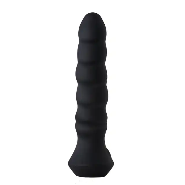 Dark Desires - Regina. Sztywny wibrator analny z obrotowymi kulkami w konstrukcji. Podwójna stymulacja analna zapewnia orgazmy o jakich zawsze marzyłeś