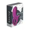 Xocoon - Couples Stimulator Ring USB. Niesamowity wibrujący ring dla par ze stymulatorem wejścia pochwy i łechtaczki 