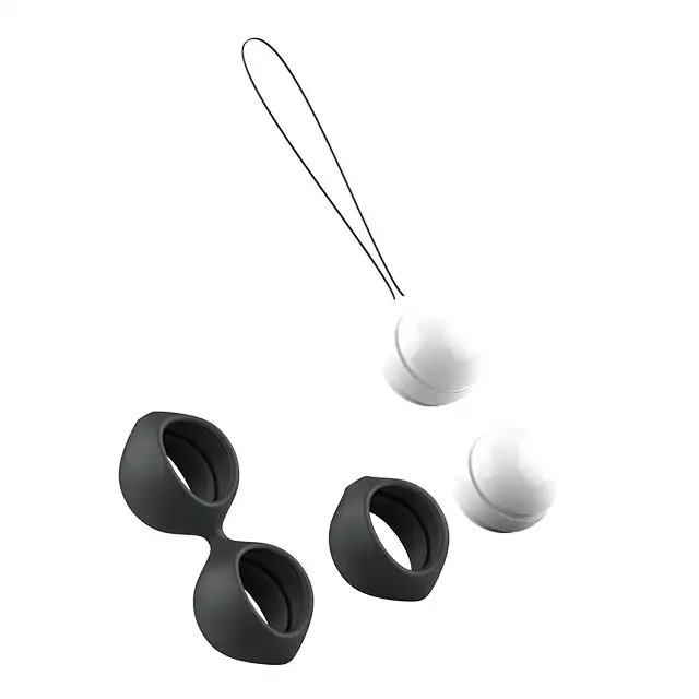 B Swish - BFit Classic Flex Black 28g. Czarne kulki gejszy z ruchomymi kulkami wewnątrz. Trening mięśni kegla połączony z przyjemnością przy każdym ruchu.