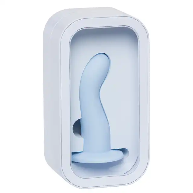Ylva &amp; Dite - Leda Sky Dildo - dildo w kolorze nieba, wykonane z gładkiego silikonu premium