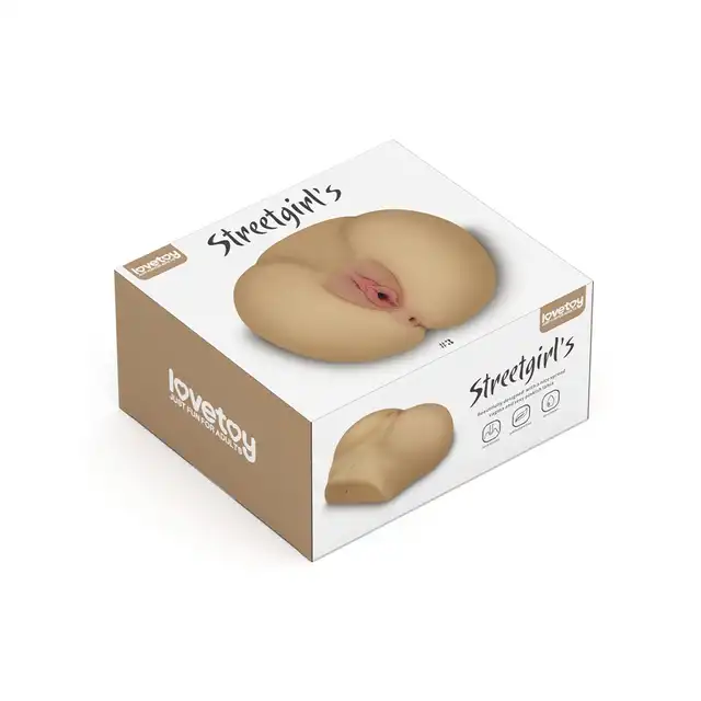 LoveToy - StreetGirls #3. Masturbator w formie realistycznej seksownej waginy i anusa z pełnymi kobiecymi udami, gotowe specjalnie na Ciebie.