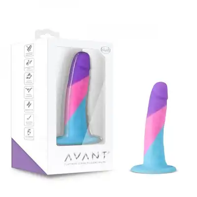 Avant - Vision of Love. Silikonowe dildo z przyssawką w oryginalnych, wiosennych i kobiecych kolorach.