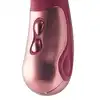 Dinky - Duo Vibrator Jimmy K. Podwójny wibrator ze stymulującymi żłobieniami. Podwójna stymulacja - łechtaczka i punkt G.