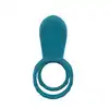 Xocoon - Couples Vibrator Ring USB. Wibrator dla par. Ring na penisa, stymulator łechtaczki i nakładka powiększająca penisa - hit!