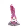 Kiotos Monstar - Dildo Beast 43. Dildo z nietypową przyssawką w stylu wielkiego członka psa. Poczuj w sobie zwierzęcą dzikość