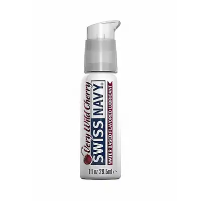 Swiss Navy - Wild Cherry 29,5ml - wyjątkowo smakowy lubrykant na bazie wody. Smak wiśni 