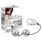 Bad Kitty - Metal Balls. Ciężkie metalowe kulki gejszy dla zaawansowanych użytkowników. Komfortowy trening mięśni kegla