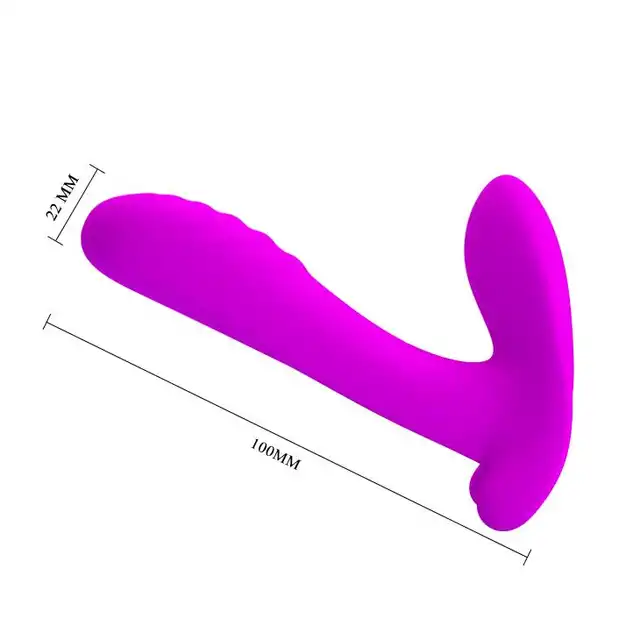 Pretty Love - Remote Control Massager Purple - wielofunkcyjny wibrator dla par w kolorze fioletowym