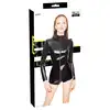 Black Level - Vinyl Jumpsuit L - czarny, winylowy kombinezon. Niezwykle seksowny 