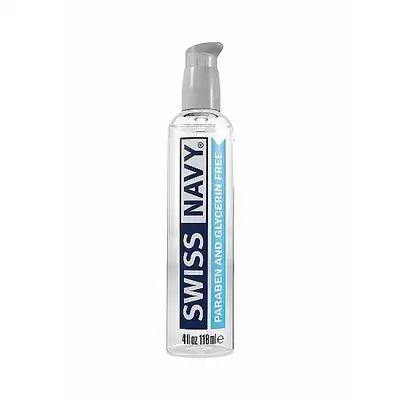 Swiss Navy - Paraben &amp; Glycerin Free 118 ml - lubrykant do skóry wrażliwej - bez parabenów i gliceryny 