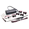 Master Series - Bow Luxury BDSM Set With Travel Bag. Luksusowy zestaw do BDSM zapakowany w elegancką torbę do przechowywania i podróży. Zestaw z kokardkami