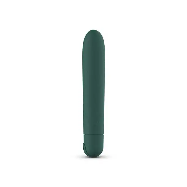 Glov - Saga Bullet Vibrator. Ekologiczny mini wibrator wykonany z recyklingowanego ABSu. Klasyczny kształt w eko wydaniu