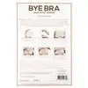 Bye Bra - Breast Lift Tape 3 Pairs D-F. Taśmy do biustu i nakładki na sutki. Renomowana jakość i wytrzymałość. Podniesiony biust bez stanika 