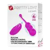 Pretty Love - Leshy. Jajeczko wibrujące o wyjątkowym kształcie stymulującym. Ładowanie USB i pilot do zdalnego sterowania