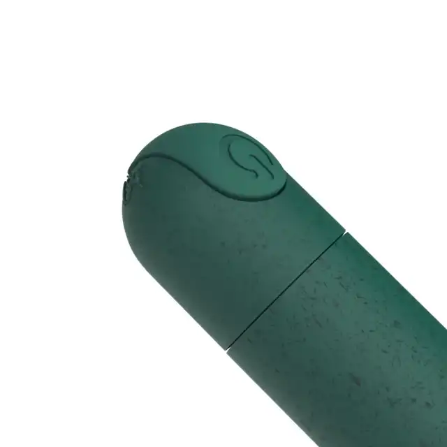 Glov - Saga Bullet Vibrator. Ekologiczny mini wibrator wykonany z recyklingowanego ABSu. Klasyczny kształt w eko wydaniu