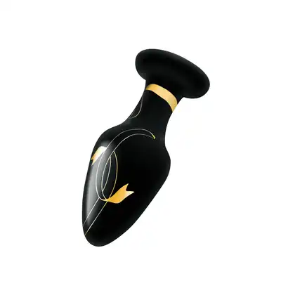 SECRET KISSES 4" HANDBLOWN WIDE GLASS PLUG