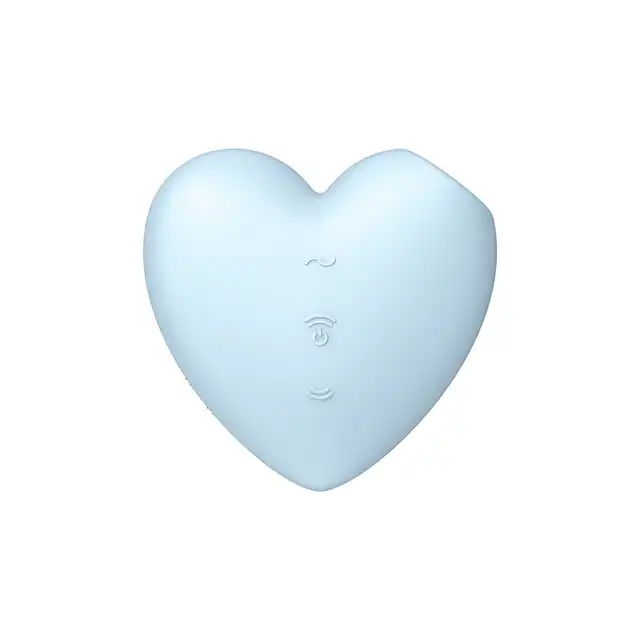 Satisfyer - Cutie Heart Blue - stylowy wibrator pulsacyjny do łechtaczki. Gwarancja przyjemności