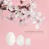 La Gemmes - Yoni Egg Set Clear Quartz - ekskluzywne jajeczka wykonane z kamieni szlachetnych. Noś jako biżuterię 