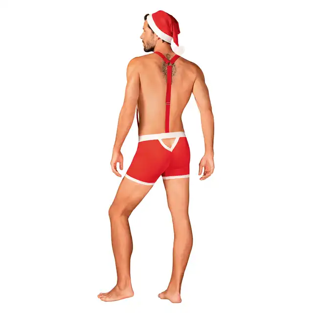Obsessive - Mr Claus Set S/M. Seksowny męski strój św. Mikołaja. Gorąca świąteczna atmosfera gwarantowana 