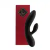 FeelzToys - Lea Black Glitter - luksusowy wibrator. Perfekcyjna stymulacja dzięki dwóm niezależnie sterowanym silnikom 